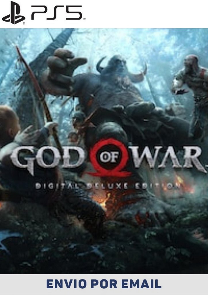 God of War Digital Deluxe Edition PS5 midia digital