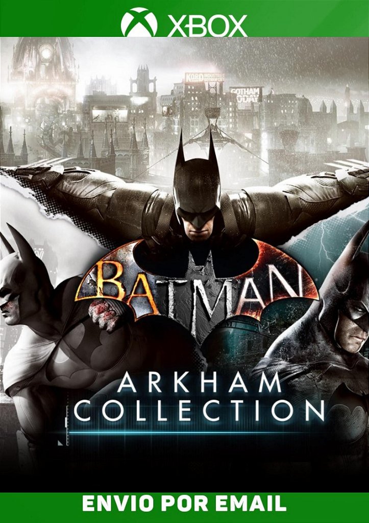 Batman: Arkham Collection Xbox One midia digital