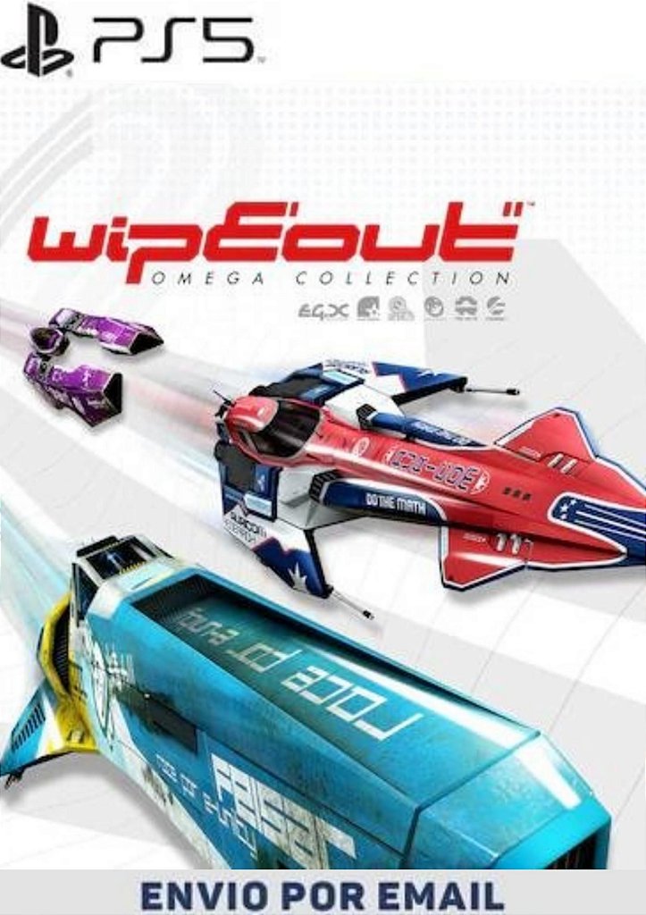 WipEout Omega Collection PS5 midia digital