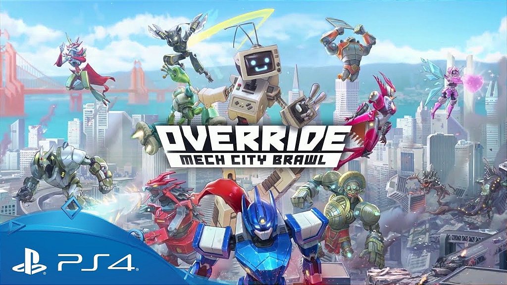 Override: Mech City Brawl PS4 midia digital