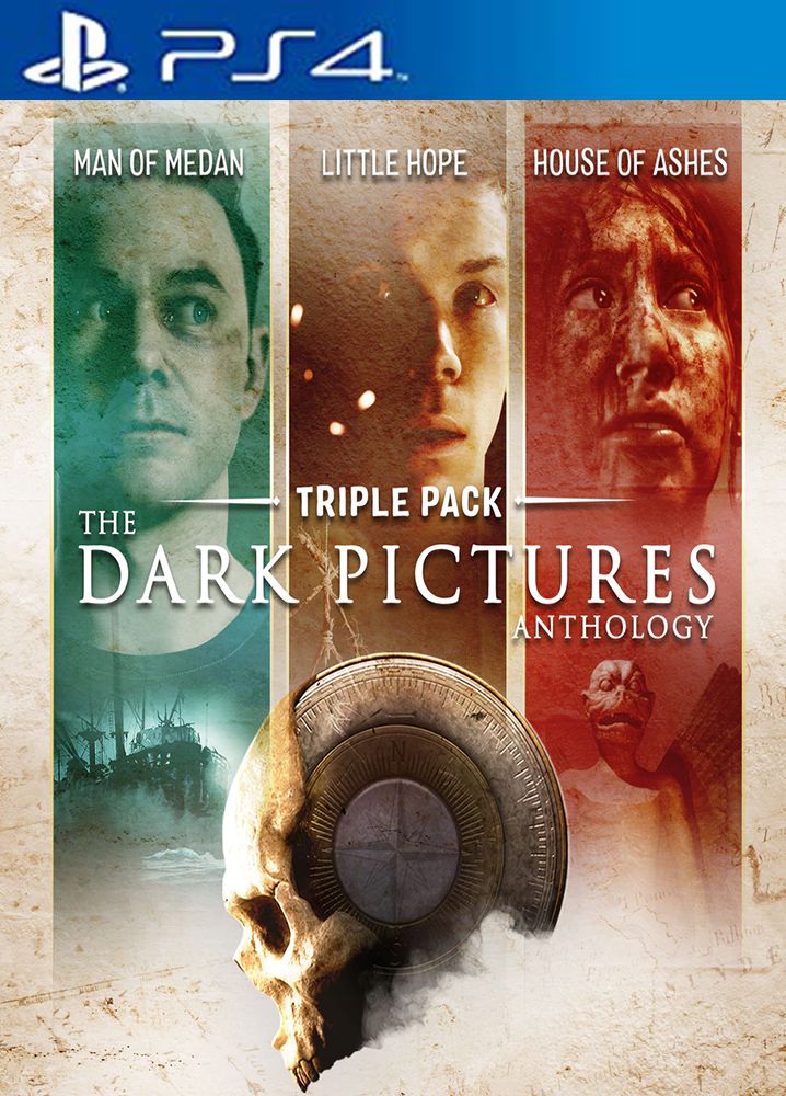 The Dark Pictures Anthology Pacote Triplo PS4 Mídia Digital