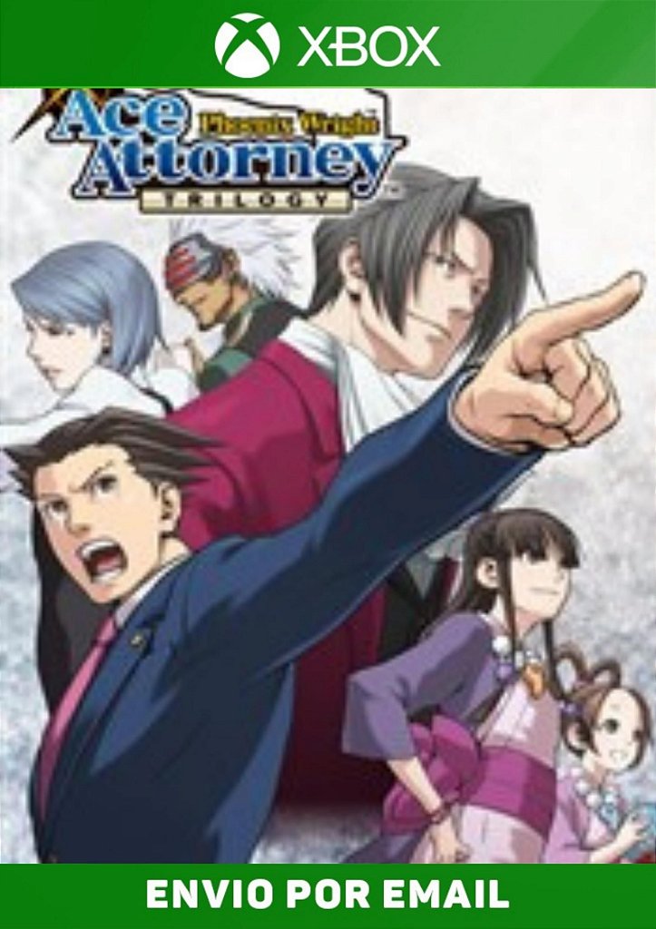 Phoenix Wright: Ace Attorney Trilogy Xbox One MÍDIA DIGITAL PROMOÇÃO