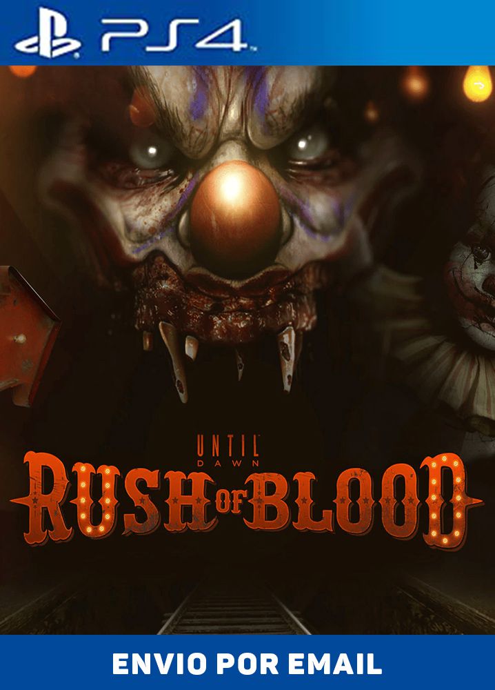 Until Dawn: Rush of Blood PS4 Mídia Digital Promoção