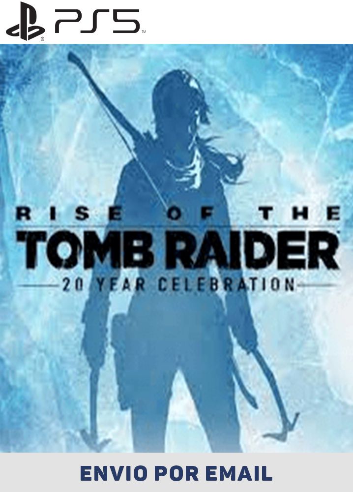 Rise of the Tomb Raider: Comemoração de 20 anos PS5 midia digital