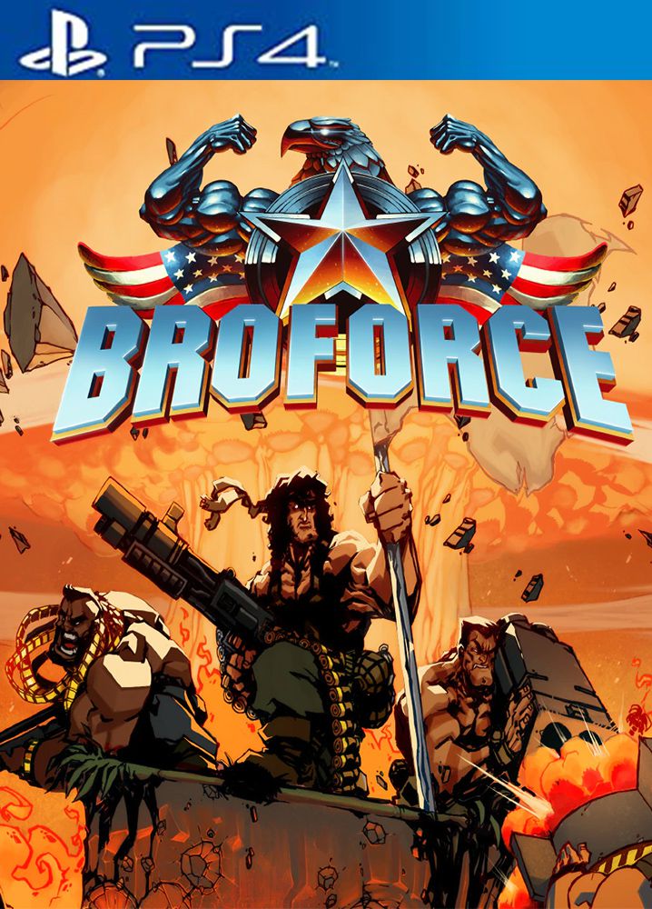 Broforce PS4 midia digital
