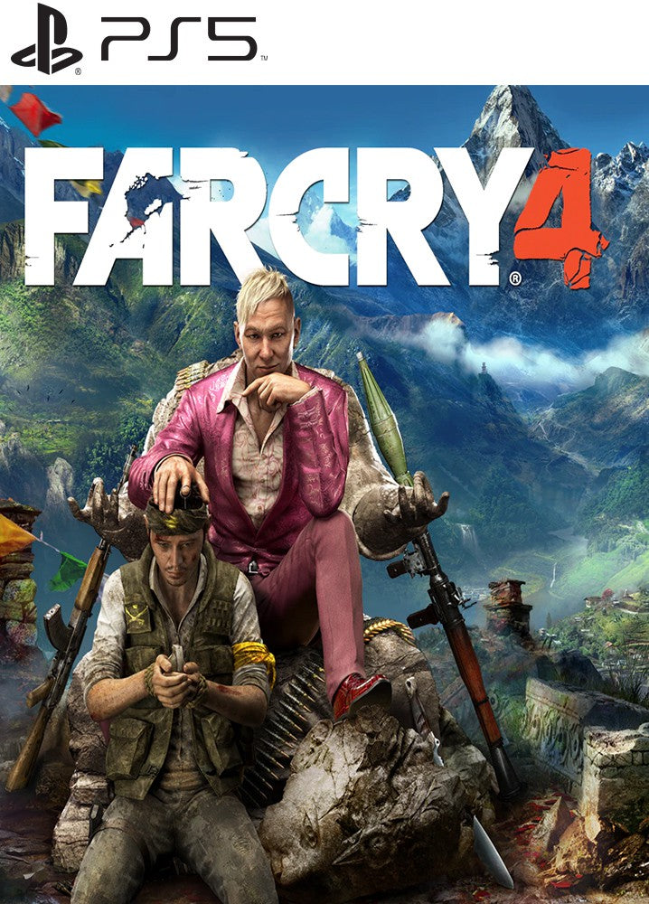 Far cry 4 PS5 midia digital