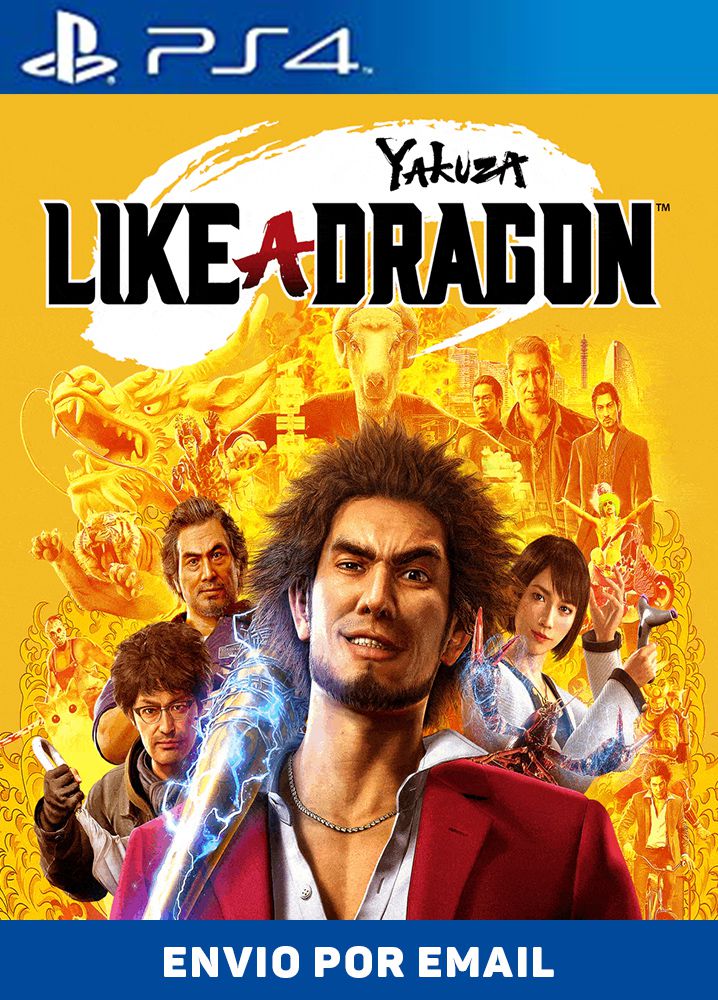 Yakuza: Like a Dragon PS4 mídia digital