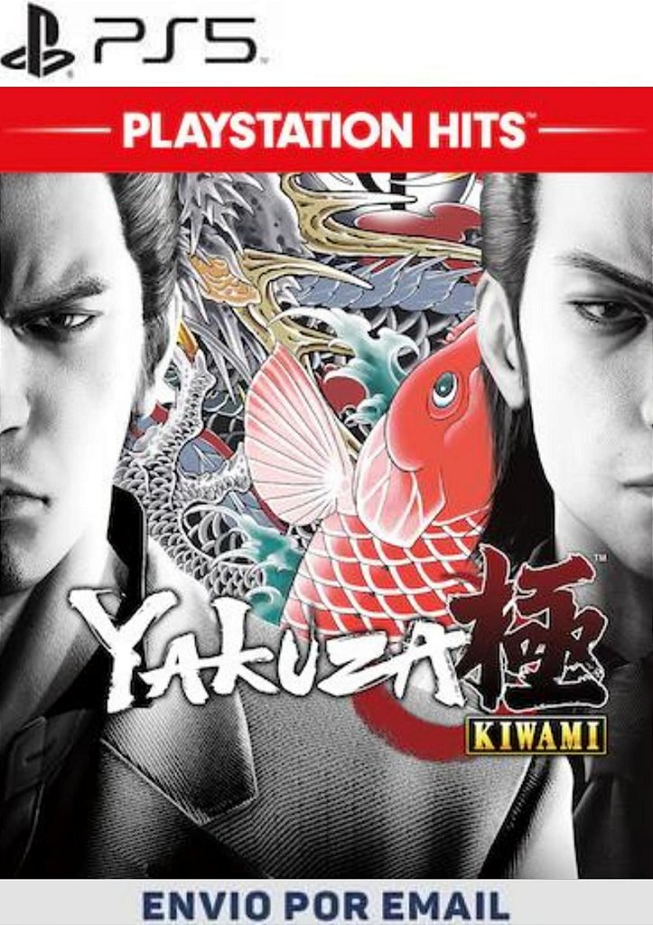 Yakuza Kiwami PS5 midia digital