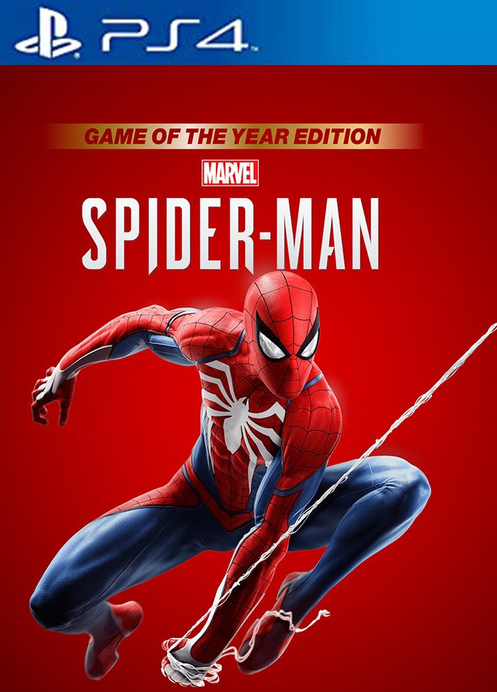 Marvel's Spider-Man: Game of the Year Edition Homem Aranha PS4 midia digital