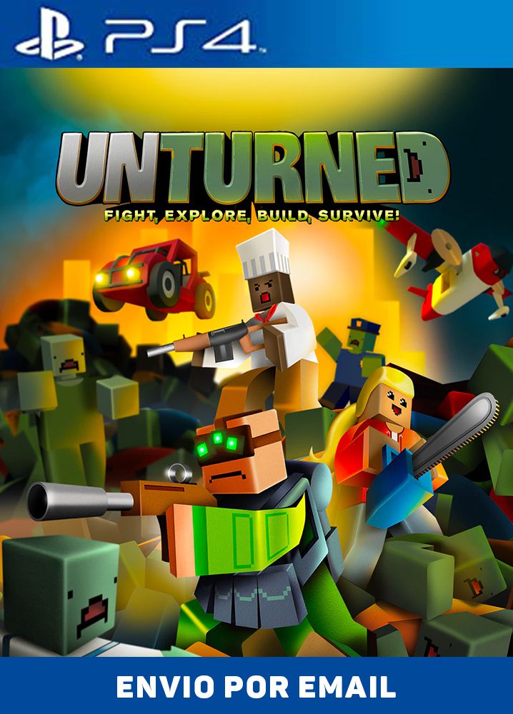 UNTURNED PS4 midia digital