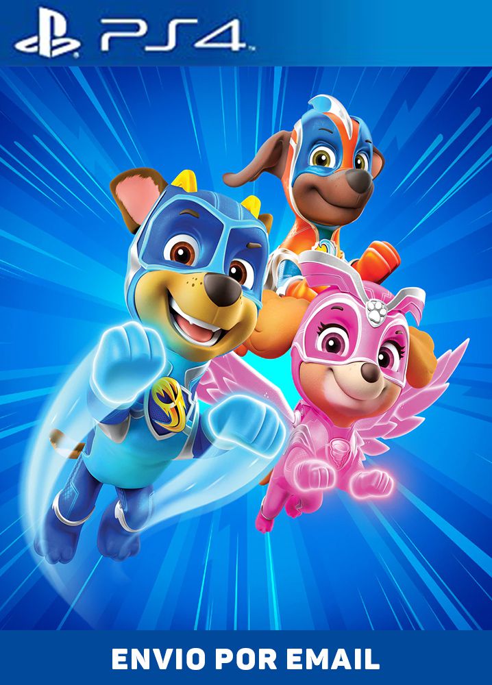 Patrulha PATA: Os Cachorrinhos Poderosos salvam a Baía da Aventura PS4 midia digital