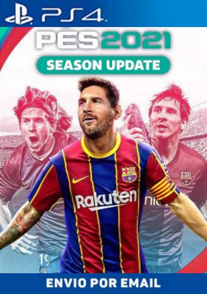 PES 2021 SEASON UPDATE STANDARD PS4 MÍDIA DIGITAL
