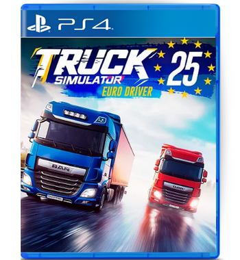 Truck Simulator 25 Euro Driver Ps4 Mídia Digital