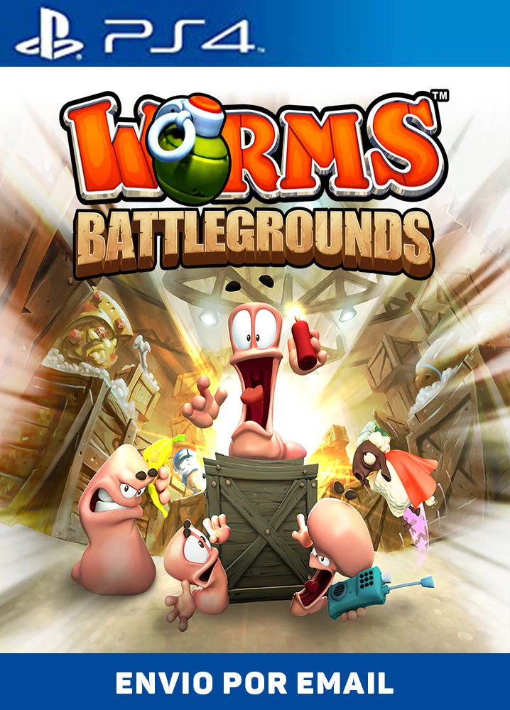 Worms Battlegrounds PS4 MÍDIA DIGITAL