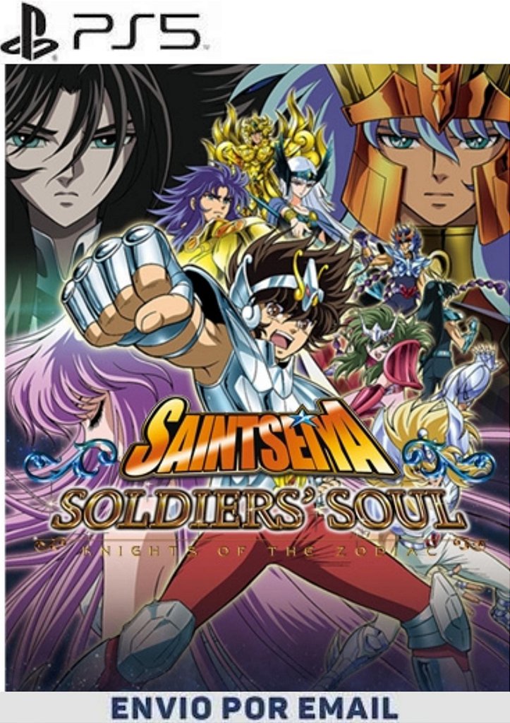 Os Cavaleiros do Zodíaco: Alma Dos Soldados PS5 MÍDIA DIGITAL