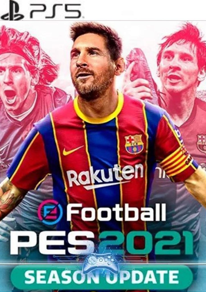 PES 2021 SEASON UPDATE STANDARD PS5 MÍDIA DIGITAL