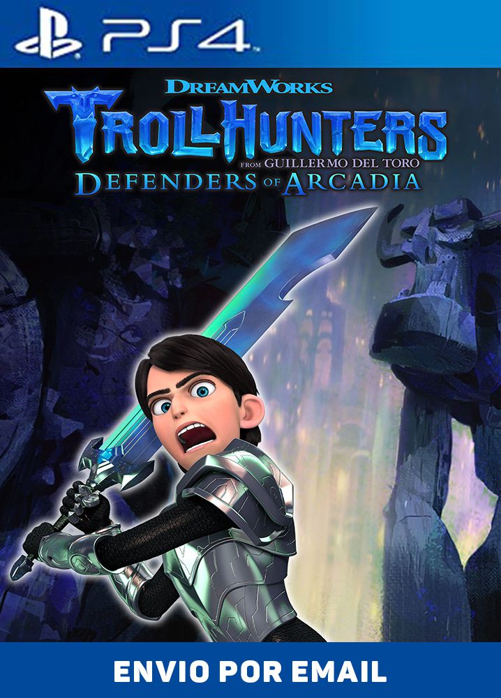 TrollHunters Defenders of Arcadia PS4 midia digital