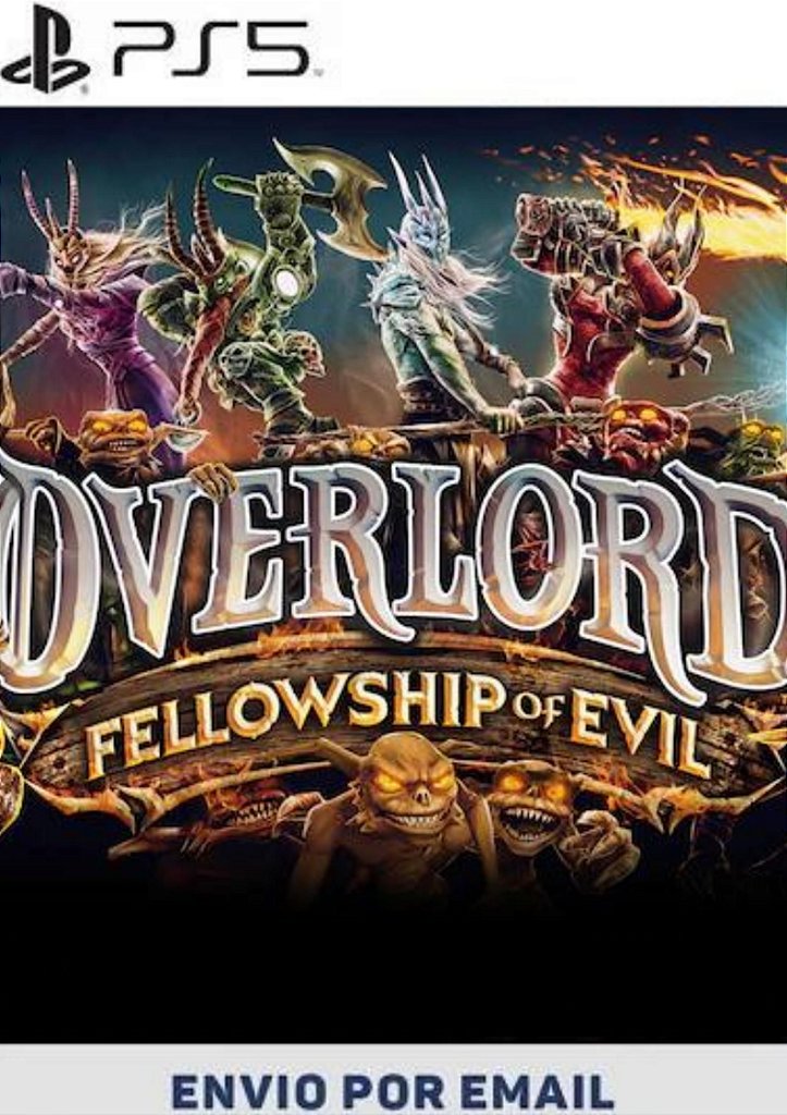 Overlord: Fellowship of Evil PS5 MÍDIA DIGITAL