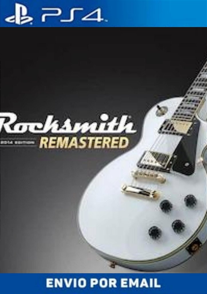 Rocksmith 2014 Edition - Remastered PS4 MÍDIA DIGITAL