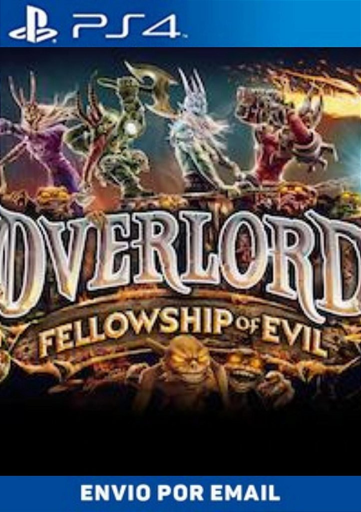 Overlord: Fellowship of Evil PS4 MÍDIA DIGITAL