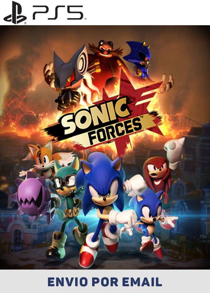 SONIC FORCES PS5 midia digital