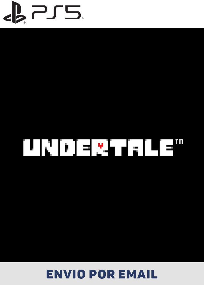 Undertale PS5 midia digital