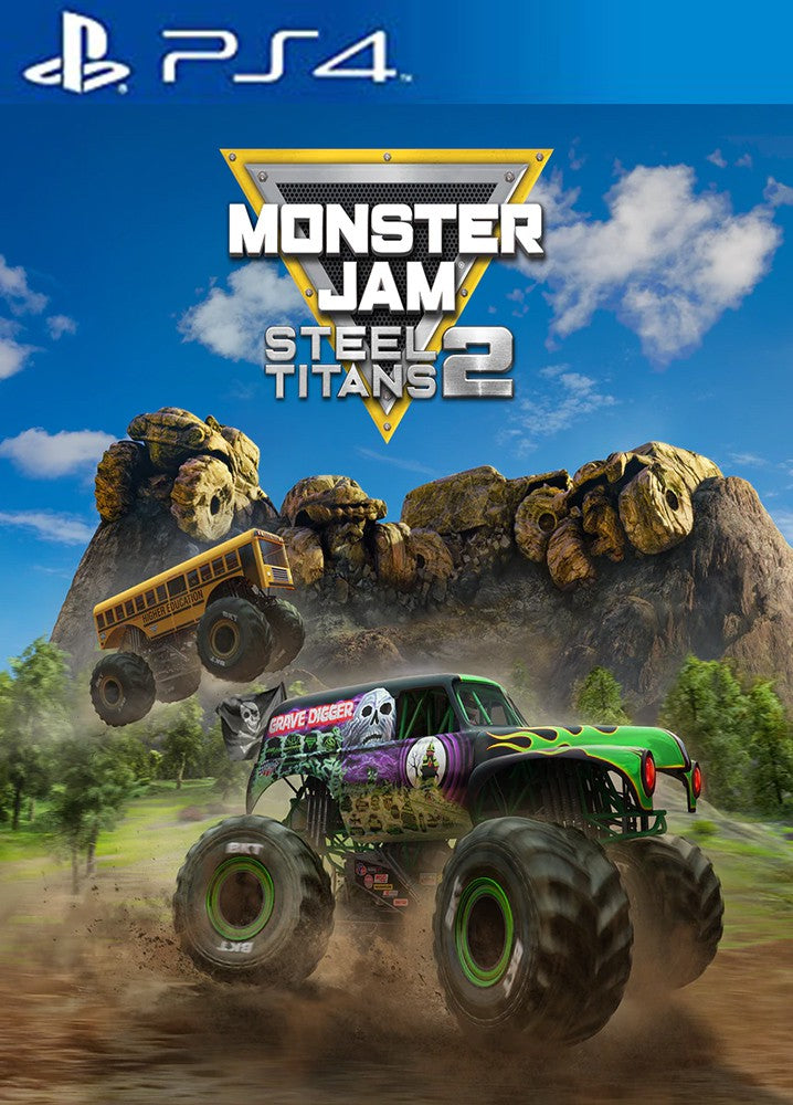 Monster Jam Steel Titans 2 PS4 midia digital