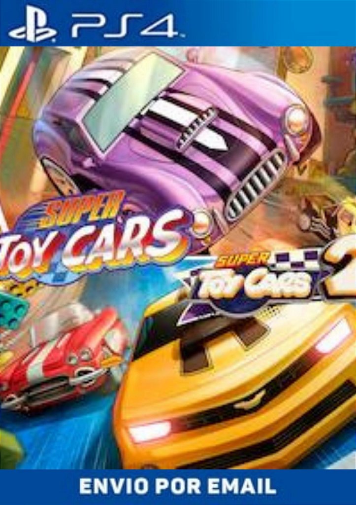 Super Toy Cars 1 and 2 Bundle PS4 MÍDIA DIGITAL
