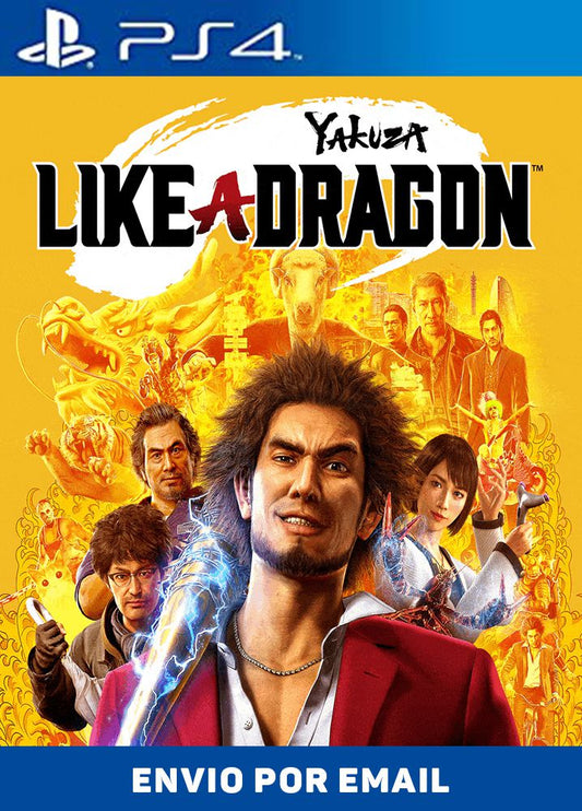 Yakuza: Like a Dragon  PS4 mídia digital