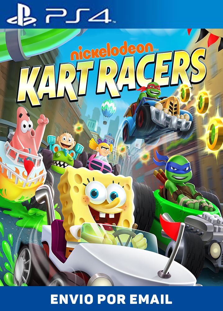 Nickelodeon Kart Racers PS4 midia digital
