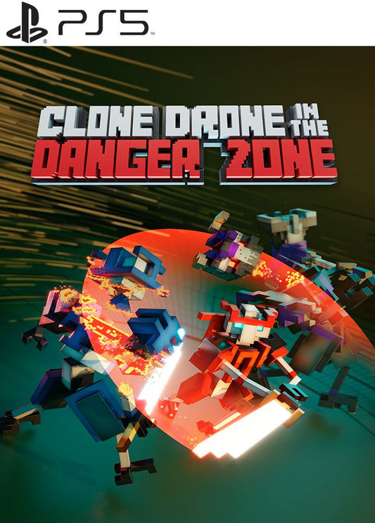 Clone Drone in the Danger Zone PS5 midia digital