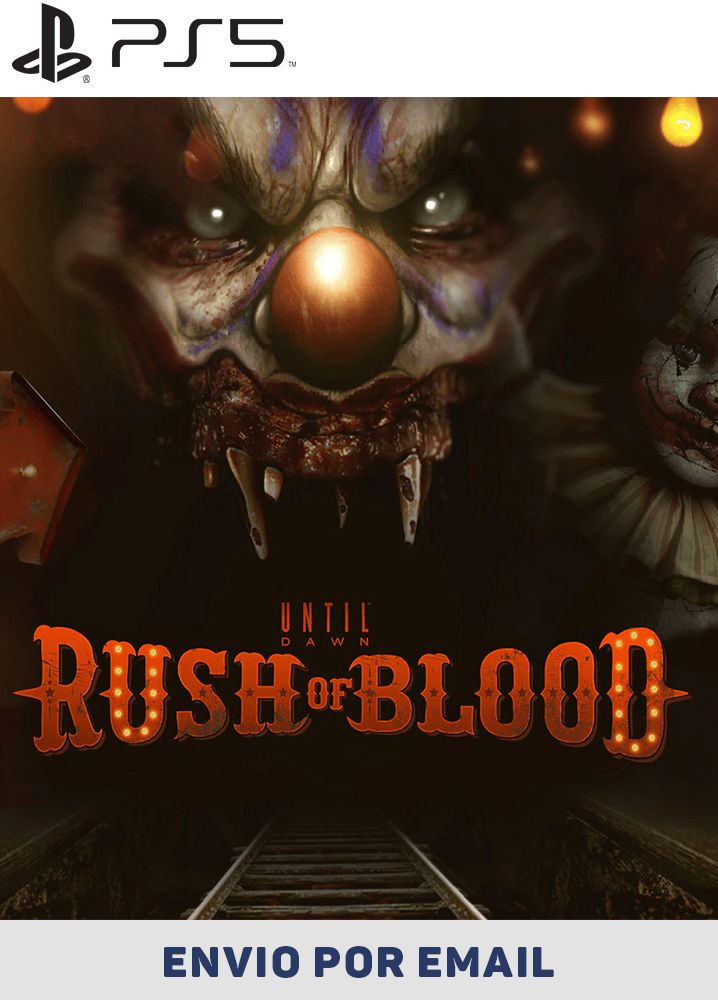 Until Dawn: Rush of Blood PS5 midia digital
