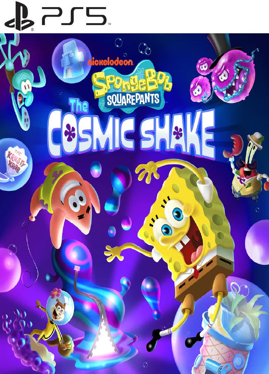 Bob Esponja: The Cosmic Shake PS5 Mídia Digital
