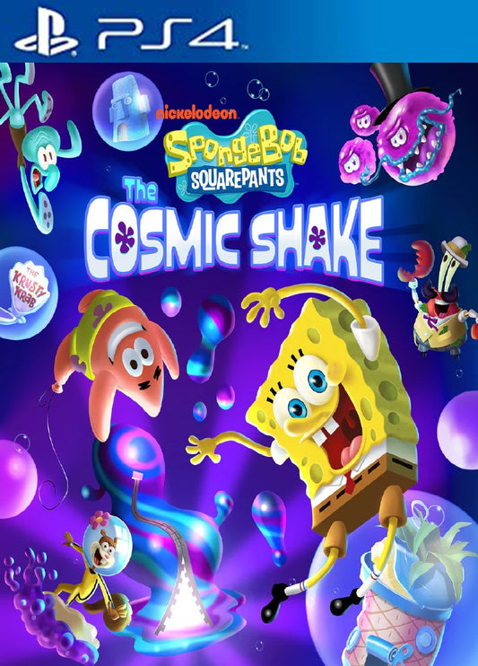 Bob Esponja: The Cosmic Shake PS4 Mídia Digital