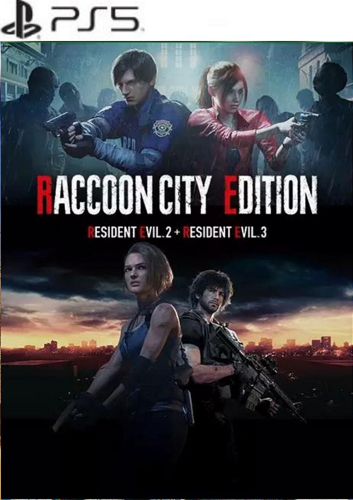 RACCOON CITY EDITION ps5 midia digital