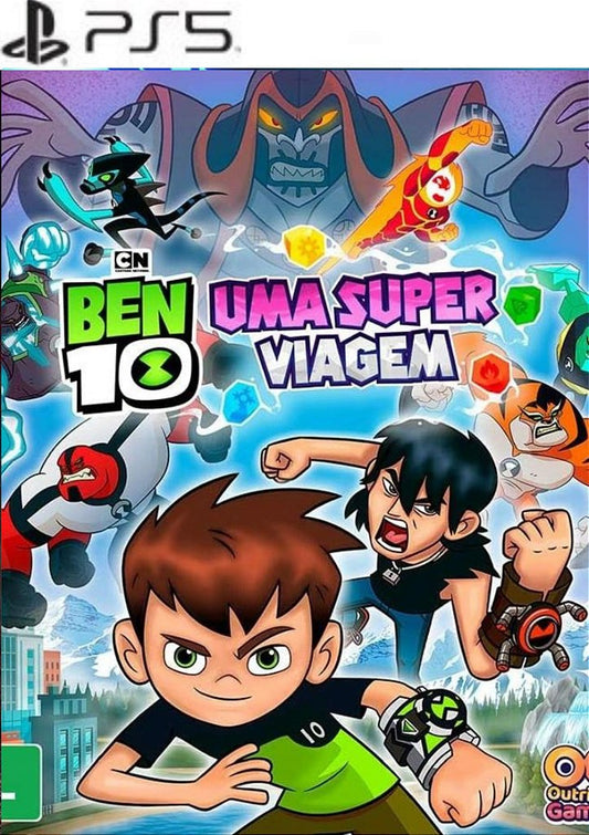 Ben 10: Uma super viagem ps5 midia digital
