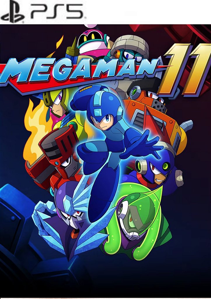 Mega Man 11 ps5 midia digital
