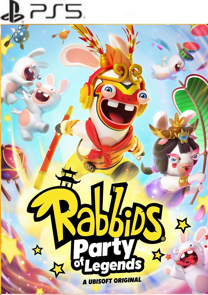 Rabbids : Party of Legends ps5 midia digital