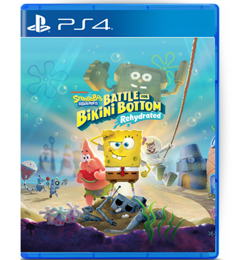 Bob Esponja Calça Quadrada PS4 midia digital