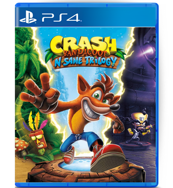 Crash Bandicoot N. sane Trilogy Ps4 Mídia Digital