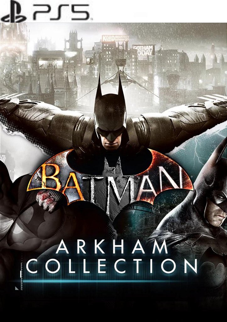 Batman: Arkham Collection  PS5 Mídia Digital