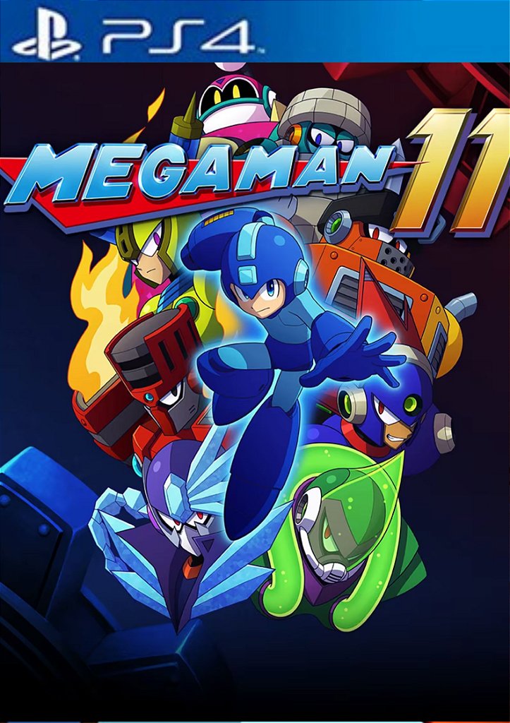 Mega Man 11 ps4 midia digital