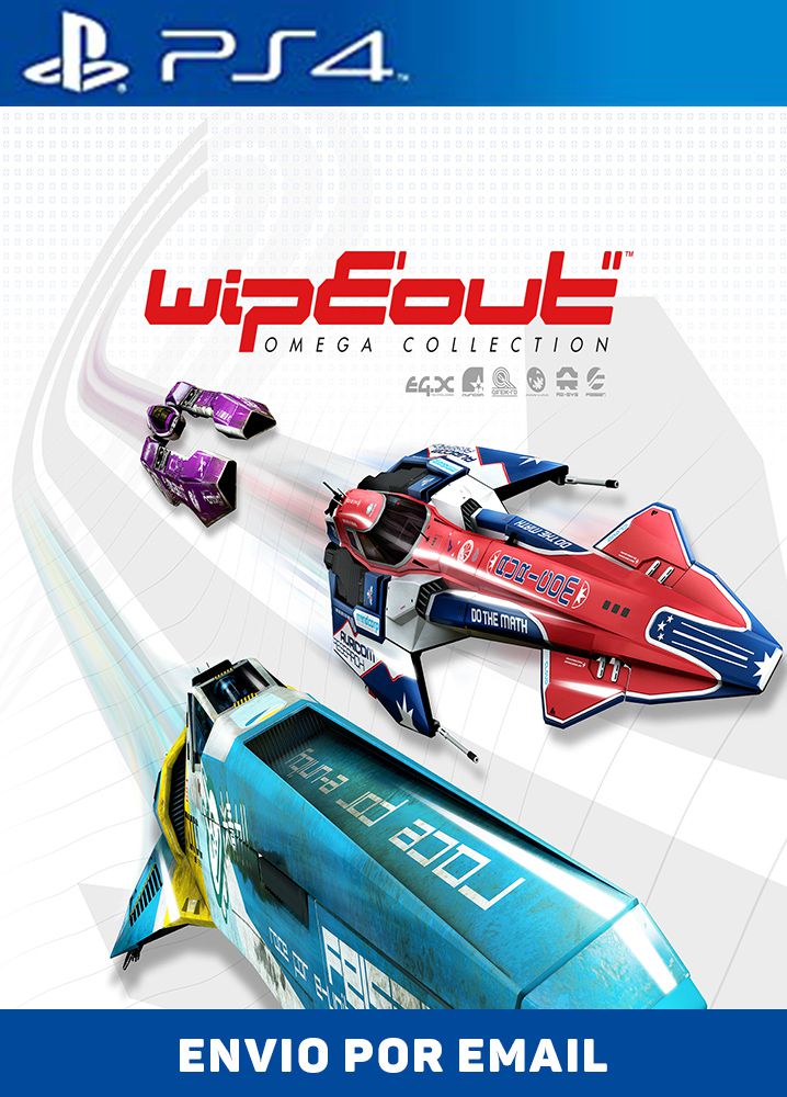 WipEout Omega Collection PS4 midia digital