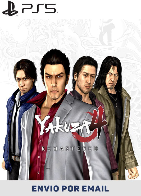 Yakuza 4 Remastered PS5 MÍDIA DIGITAL