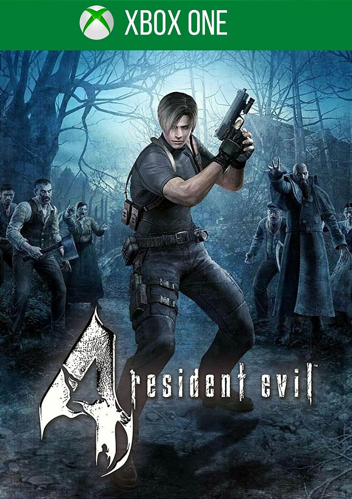 resident evil 4 xbox one midia digital