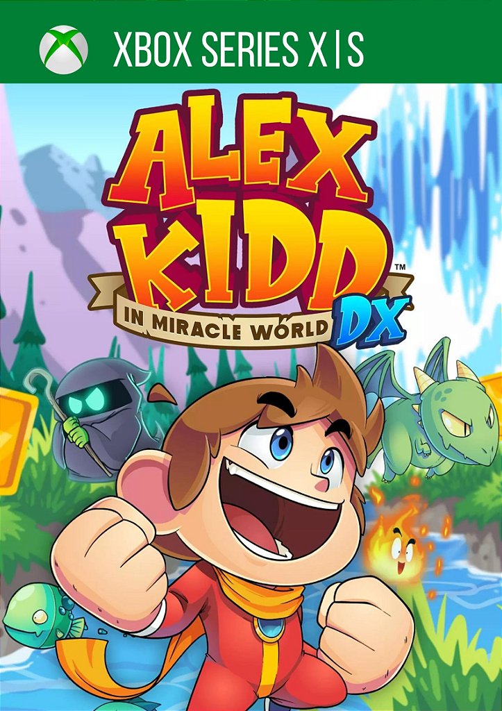 Alex Kidd in Miracle World DX XBOX SERIES X|S MIDIA DIGITAL