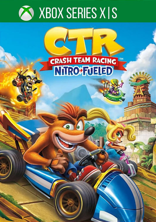 Crash Team Racing Nitro-Fueled xbox series x|s midia digital